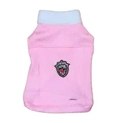 GENERICO - Chaleco MOTERO con Acolchado Para Mascotas TALLA 1 Rosa