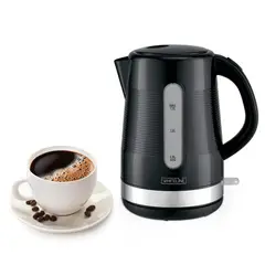 WHITELINE - Hervidor Eléctrico de 1.7 LT Negro