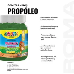 GENERICO - PACK 3 GOMITAS PROPÓLEO NIÑOS 390UND