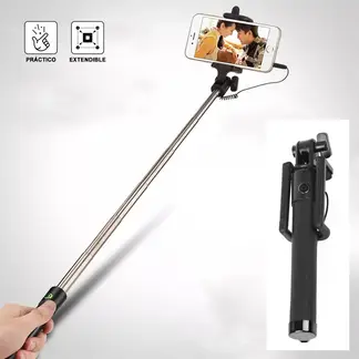 INTERLUD - Palo de Selfie Stick Negro APC230014