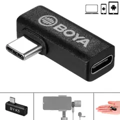 BOYA - BY-K5 Tipo C - adaptador macho a hembra para smartphone y laptop - Gimbal