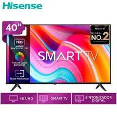 HISENSE - Televisor Smart TV 40 Led Fhd 40A4K Vidaa