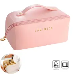 GENERICO - Neceser Estuche De Cosméticos PU Con Asa MDA290026 Rosado