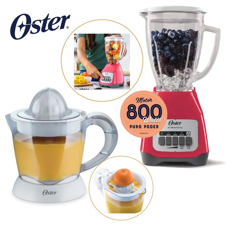 Combo Licuadora 1.5 Litros + Cítrico FPSTJU407W
