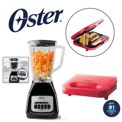 OSTER - Combo Licuadora BLSTKAGBPB + Sandwichera CKSTSM2885M