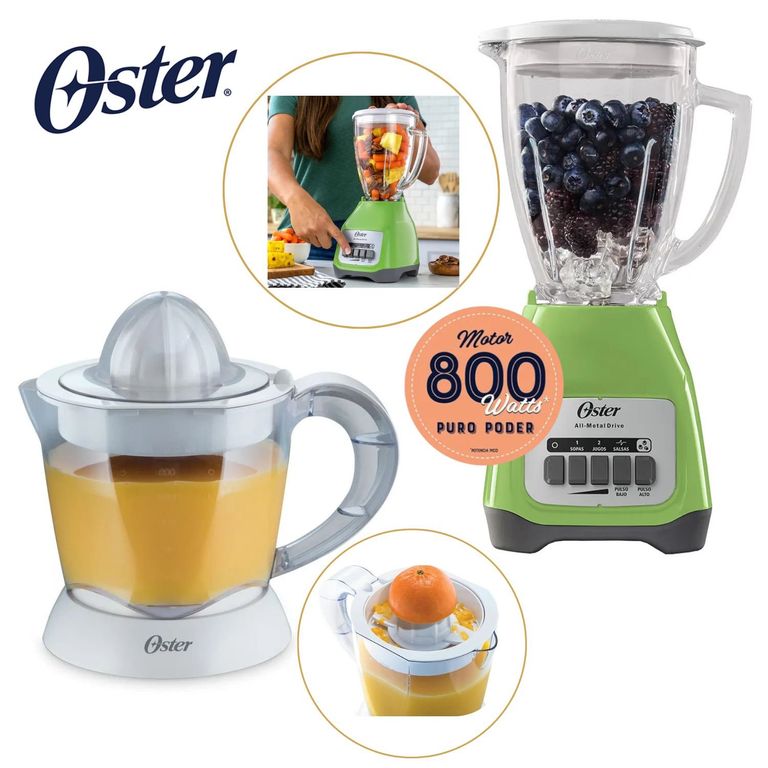 Combo Licuadora 1.5 Litros + Cítrico FPSTJU407W