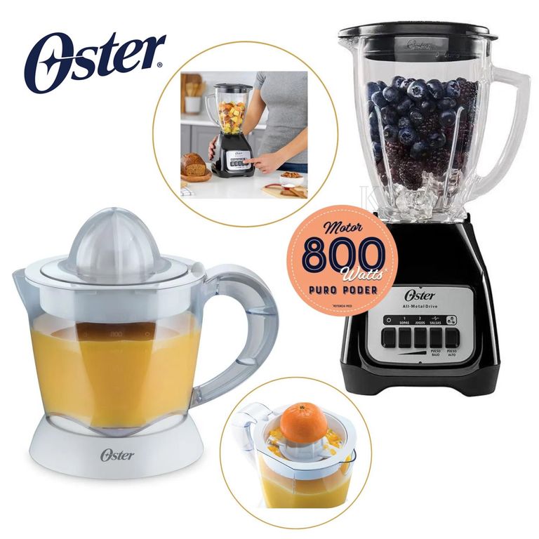 Combo Licuadora 1.5 Litros + Cítrico FPSTJU407W