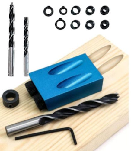 Agujeros inclinados 15º Tornillos Ocultos 14 Piezas