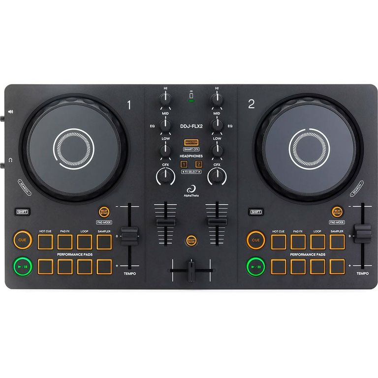 Controlador DJ compacto de 2 canales AlphaTheta DDJ-FLX2