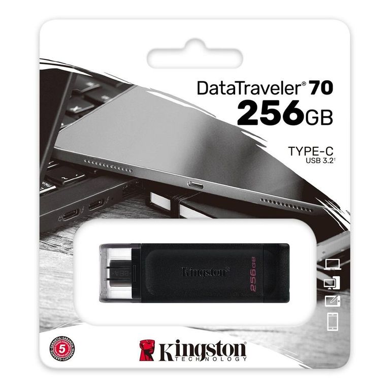 MEMORIA USB 256 GB DATATRAVELER 70 USB TIPO C