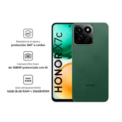 HONOR - Celular X7c 8GB Ram 256GB Color Verde