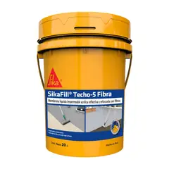 SIKA - Impermeabilizante para Techos Sikafill Techo-5 Fibra Gris x 20L