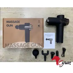 NO LOGO - Pistola masajeador Massage Gun Con 4 Accesorios Distintos