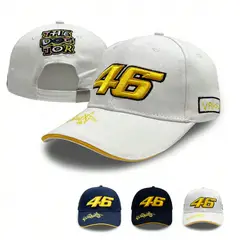 GENERICO - GORRA DE BEISBOL CON BORDADOS MOTOSPORTS