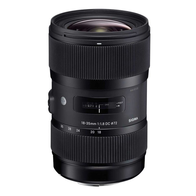 Lente 18-35mm f18 DC HSM Art para Canon EF