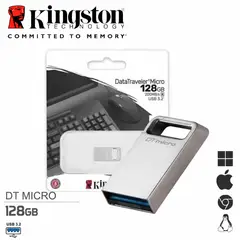 KINGSTON - Memoria USB 128GB Dt Micro Ultra Slim