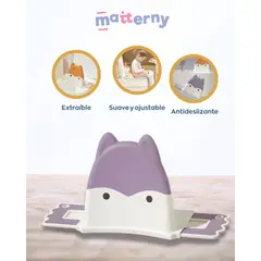 DOUX BEBE - Asiento infantil para inodoro «HAPPY» Lila