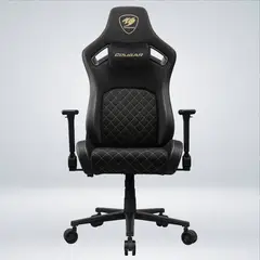 COUGAR - SILLA GAMER DEFENSOR GOLD INCLINA 155° APOYO LUMBAR - CUELLO