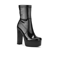 VIA UNO - Botin Kx965-1236 Black - Mujer