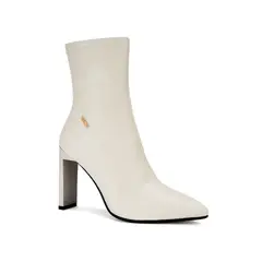 VIA UNO - Botin Df2823-R127 Beige - Mujer