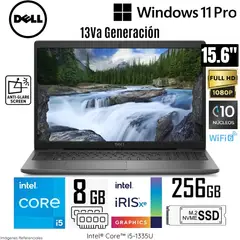 DELL - Laptop Latitude 3540 (CN1D2) Intel Core i5-1335U 8GB RAM 256GB SSD 15.6" FHD WIND11 PR - Silver