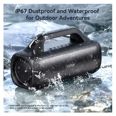 EARFUN - Parlante portátil Uboom X 80w IP67 Negro