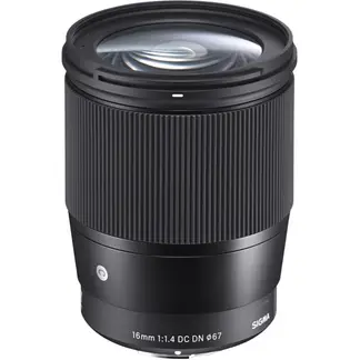 SIGMA - Lente 16mm f14 DC DN Contemporary para Sony E