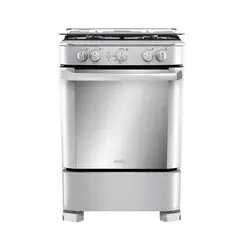 MABE - Cocina de piso a Gas 60cm Inox CMP6040FX1
