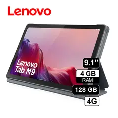 LENOVO - Tablet Tab M9 HD 9 4G LTE 128GB 4GB RAM cámara principal 8MP frontal 2MP Color GRIS