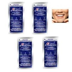 CREST - TIRAS BLANQUEADORAS DIENTES BLANCOS PACK X 4 dental