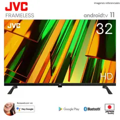 GENERICO - Televisor JVC 32 pulg. HD Android Tv LED Smart TV LT-32KB127