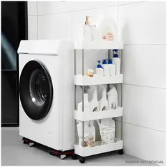 INSPIRA - Estante Carrito para Almacenamiento 4 Niveles Multiusos