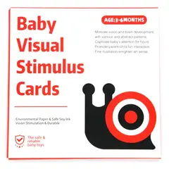 GENERICO - Tarjetas visuales sensoriales para estimulación temprana