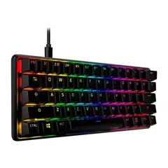 HYPERX - TECLADO ALLOY ORIGINS 60 US HX RED NEGRO PN 4P5N4AA ABA