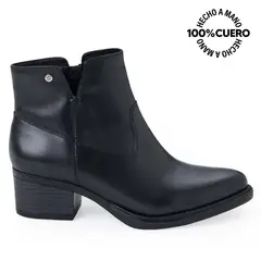 VIALE - Botín Texana Casual FER-2535 Negro Cuero