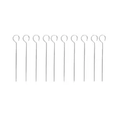 OEM - Brochetas para Parrilla de Acero Inoxidable Pack x10