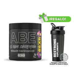 PRE ENTRENO ABE 315G SOUR GUMMY BEAR + SHAKER