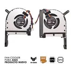DISEÑO ORIGINAL - Ventiladores Para Asus Tuf Fx506 Fx506l Fx506lh CPU+GPU