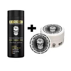 GENERICO - Pack Cera Bandido Efecto Telaraña Spider Polvo Texturizador Extra Volumen30gr