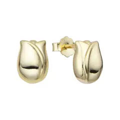 SANTORAL - Aretes Tulipán - Plata