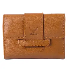 ARMUZ - Billetera + Llavero De Cuero Vacuno para dama ARW08