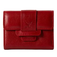 ARMUZ - Billetera + Llavero De Cuero Vacuno para dama ARW08