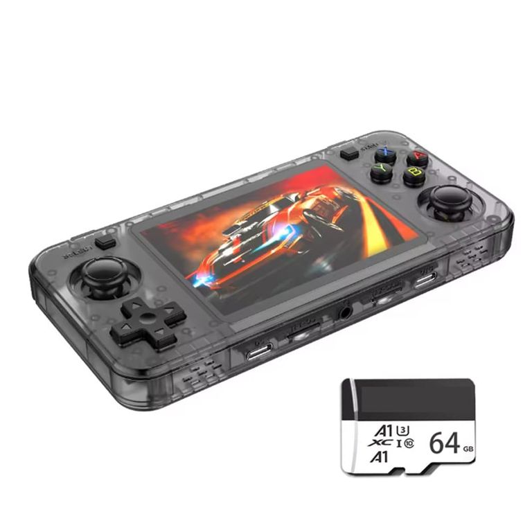 Consola Portatil Retro Game R36H 64GB Negro