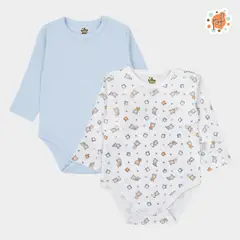 PETITE FOURMI - Set Bodys Oso Jugueton