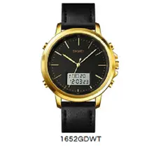 Skmei - Reloj Digital 1652 Resistente al agua Dual Times
