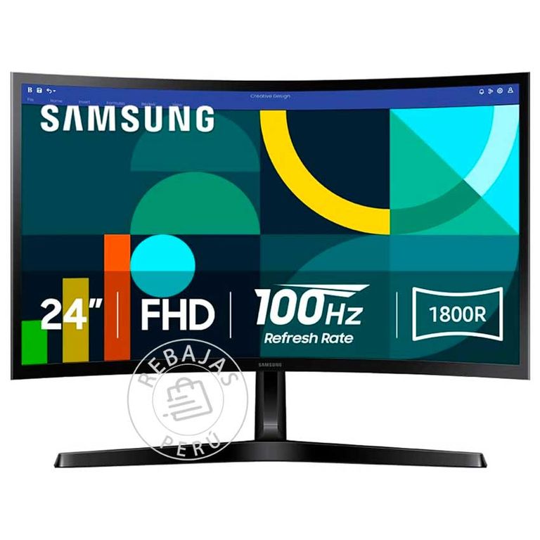 Monitor Curvo 24 FHD 100Hz FreeSync HDMI DisplayPort