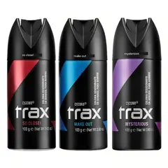 CYZONE - Set x3 Colonia Deo Trax so close Make out mysterious