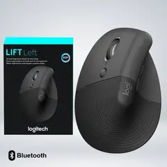 LOGITECH - MOUSE LIFT VERTICAL ZURDO WIRELESSBLUETOOTH COMODIDAD ANGULO 57°