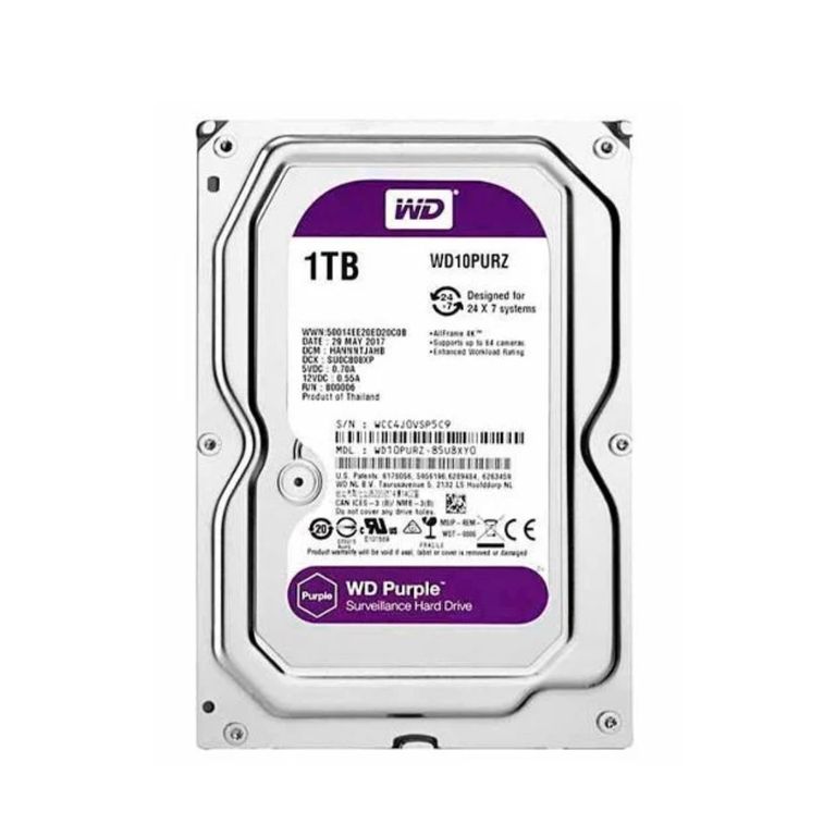 DISCO DURO 1TB PURPLE WESTERN DIGITAL