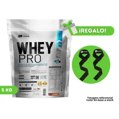 UNIVERSE NUTRITION - PROTEÍNA WHEY PRO 5KG CHOCOLATE + STRAPS